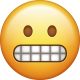 Grimacing Emoji [Download iPhone Emojis]